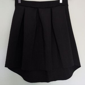 Charlotte Russe Black Mini Skater Skirt